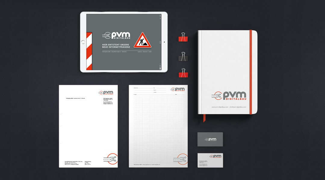 Freybutjer PVM Digitalbau Briefbogen Visitenkarten