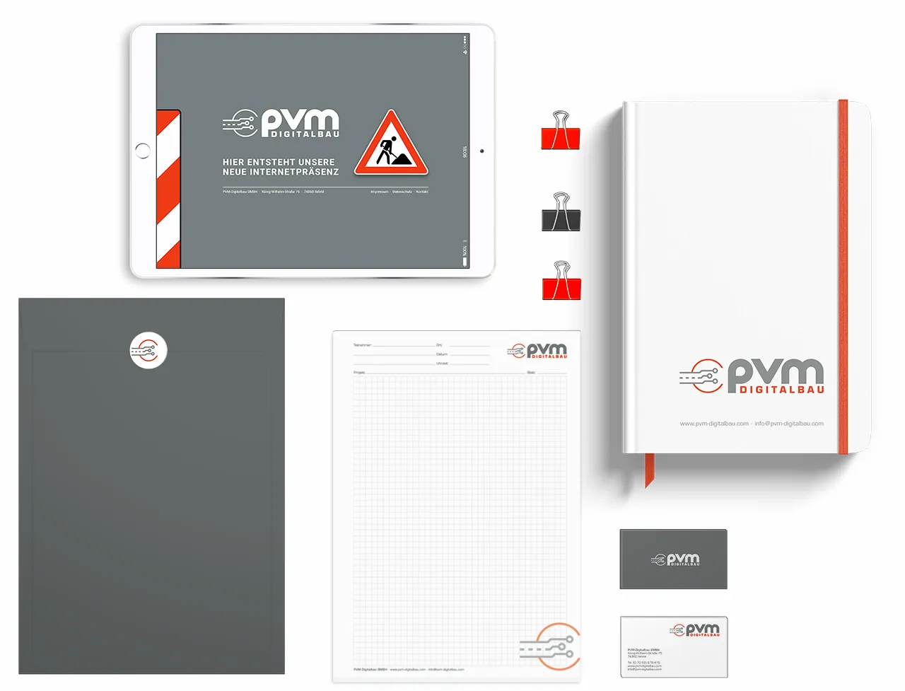 PVM-Digitalbau Corporate Design